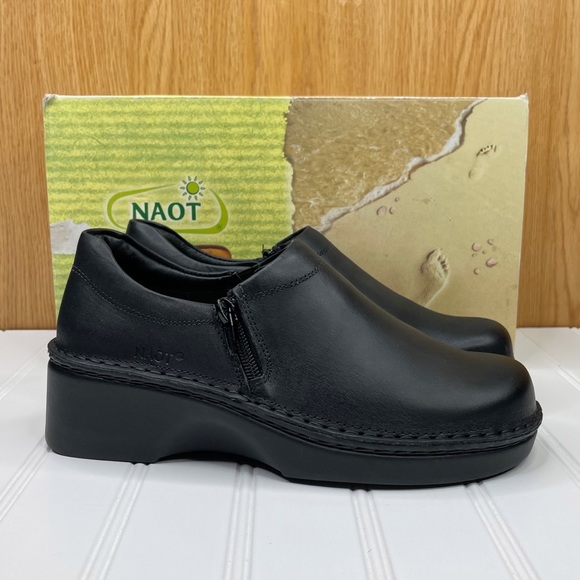 naot upgrade leather clogs